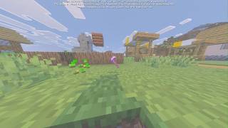 spinning enchanted hoe and seeds