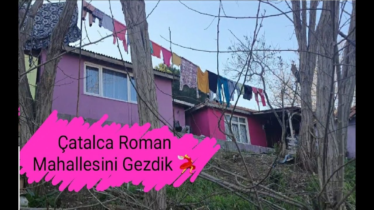 Çatalca Roman Mahallesini Gezdik | Köpeklerin Arasında Kaldık | 10km Yürüdük