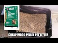 Cheap Cat Kitten Litter Using Pine Pellets Equine Bedding Wood Stove Environmental Friendly Compost.