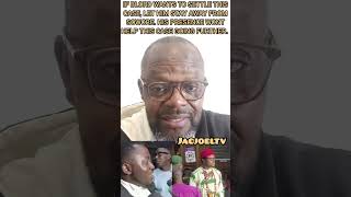 Blord Should Stop Taking Advice From Sowore If He Wants This Case Settled Going Further.