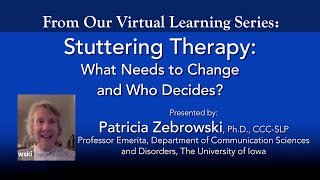 Information Here's a preview of Stuttering Therapy: What Needs to Change and Who Decides Guide