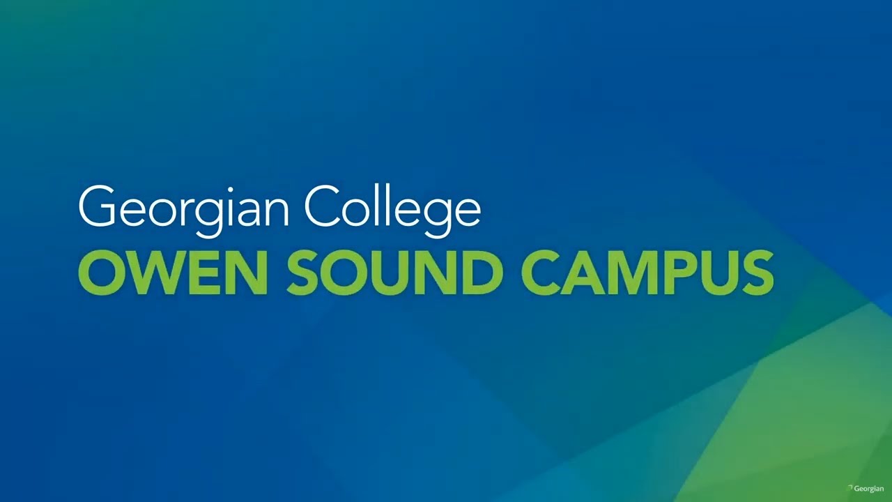 College Owen Sound Campus tour YouTube