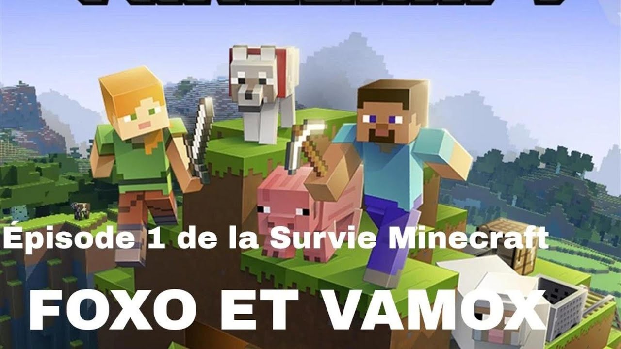 Épisode 1 de la survie Minecraft - YouTube
