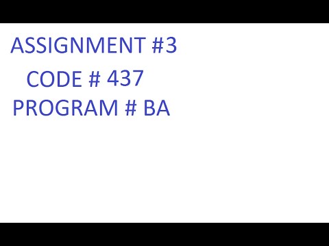 AIOU Solved Assignment