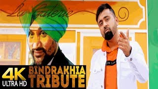 Bindrakhia Tribute (Nilliyan Nashiliyaan Balori Akhan) | Gupz Sehra | Latest Songs 2018