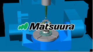 MATSUURA MX-520 Machine Tool CNC Simulation with NCSIMUL