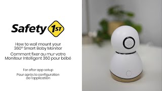 Safety 1st Canada | 360 Baby Monitor | How to Install