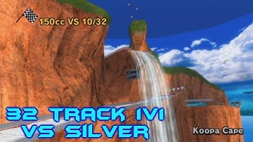 [MKWii] 32 Track 1v1 vs. Silver Montage!