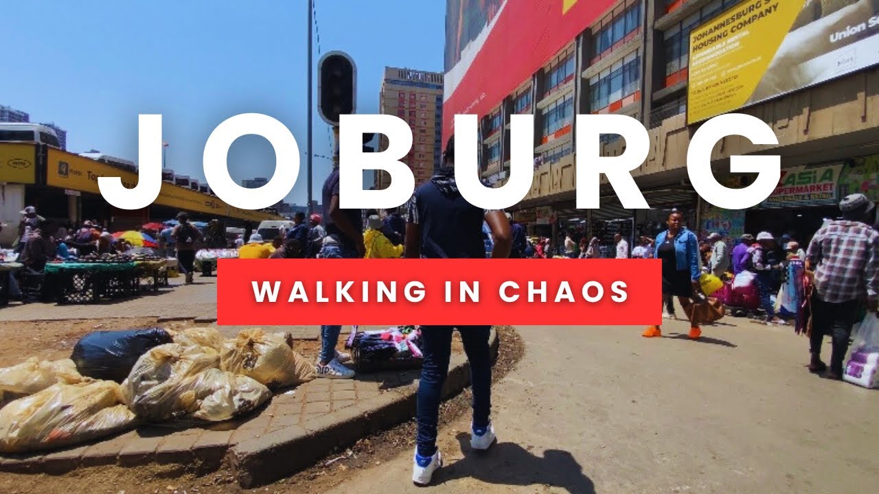 SOUTH AFRICA: JOHANNESBURG WALKING TOUR. 13 OCTOBER 2025