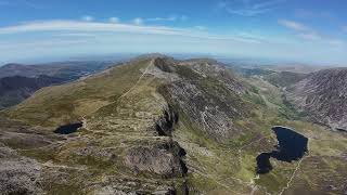 From Y Garn looking over Glyderau 2