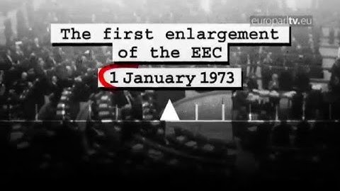 The first enlargement (1973)