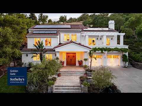 128 Oak Rd, Orinda, CA home video tour