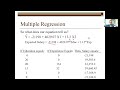 Multiple regression tutorial