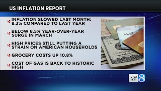 US inflation hit 8.3% last month but slows from 40-year high