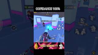 CONFIDANCE 100% AREX GAMING YT #pubg#bgmi#pubgshorts#viral##