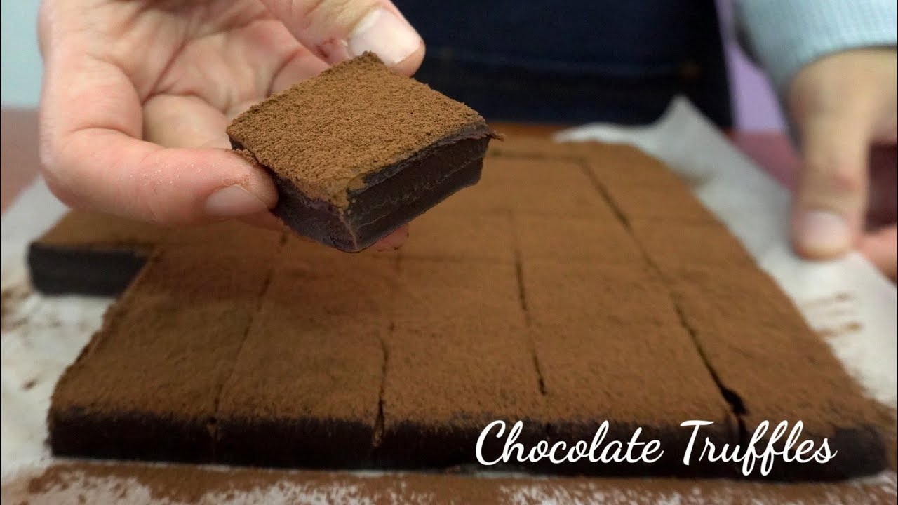 Chocolate Truffles Coklat Homemade ala Coklat Royce YouTube