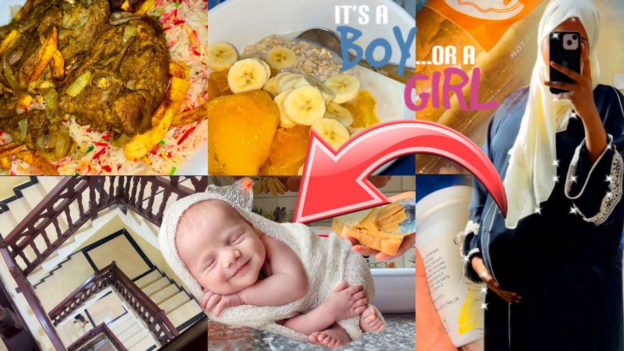 BOY OR GIRL 🧒👧 MAXA LE SO DHAHAY 🤔ROUTINE SIMPLE 🥰AH TEAM 9 month🤰🏽