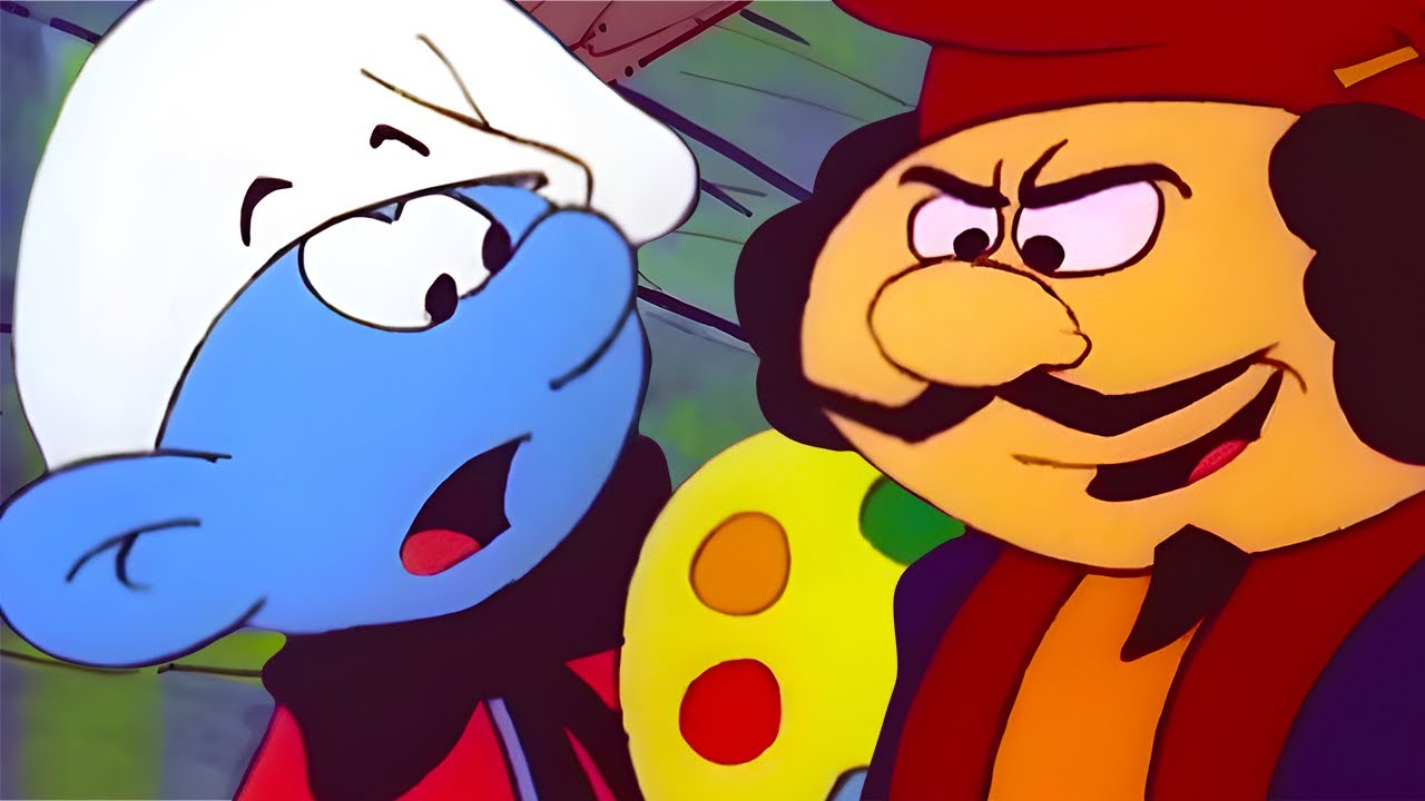 ¡El Artista Malvado! | Los pitufos | WildBrain Historias De Miedo Para Niños 👻 🎃