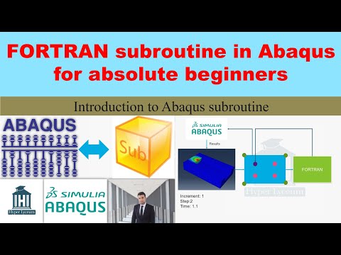 How subroutine code works in Abaqus