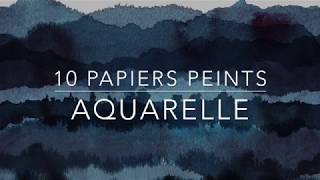 10 Papiers Peints Aquarelle Pour Une Chambre Poétique