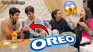 BLINDFOLD OREO CHALLENGE! (Very Funny)
