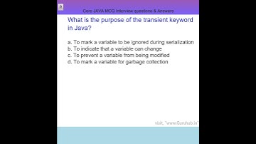 purpose of transient keyword in java #shorts #java