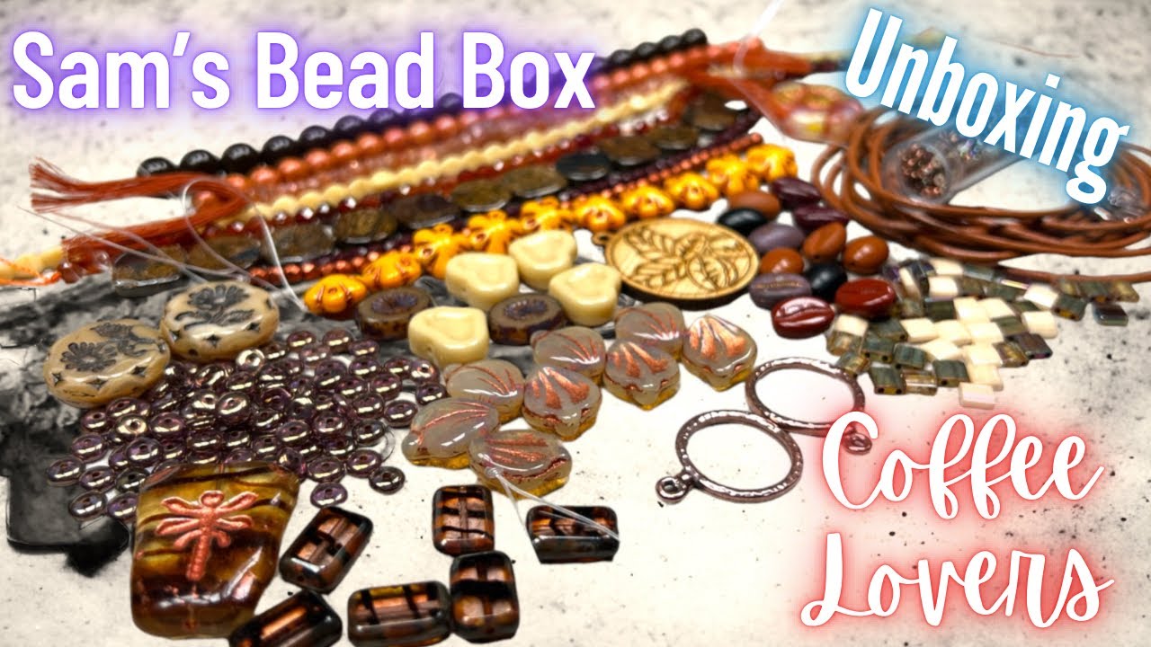 Sam’s Bead Box August 2023 Coffee Lovers YouTube