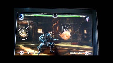 Mortal Kombat 9 Cyber Sub-zero/Mileena Glitch
