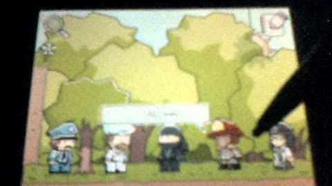 Scribblenauts walkthrough 1-1
