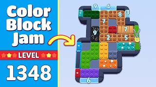 Color Block Jam Level 1345 Walkthrough (1346, 1347, 1348 & 1349) | VERY HARD Level Guide & Tips! 🚧