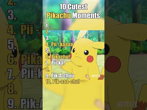 Pikachu's Cutest Moments