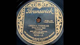 Ben Selvin Orch. (Frank Munn)-Cheerie-Beerie-Be (From Sunny Italy)