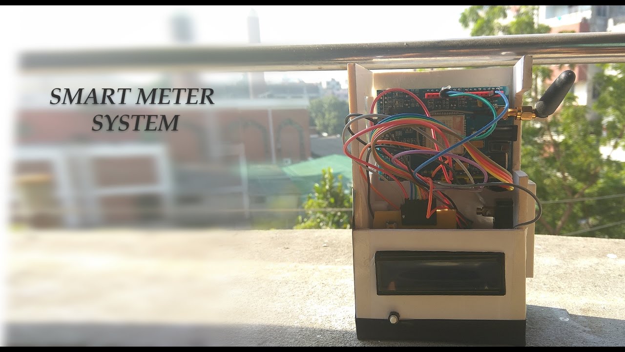 Smart Prepaid Energy Meter - YouTube