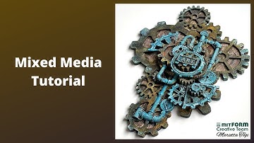 Step by step Mixed Media Tutorial for Mitform Castings