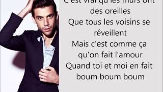 Video thumbnail of "Mika Boum Boum Boum Lyrics"