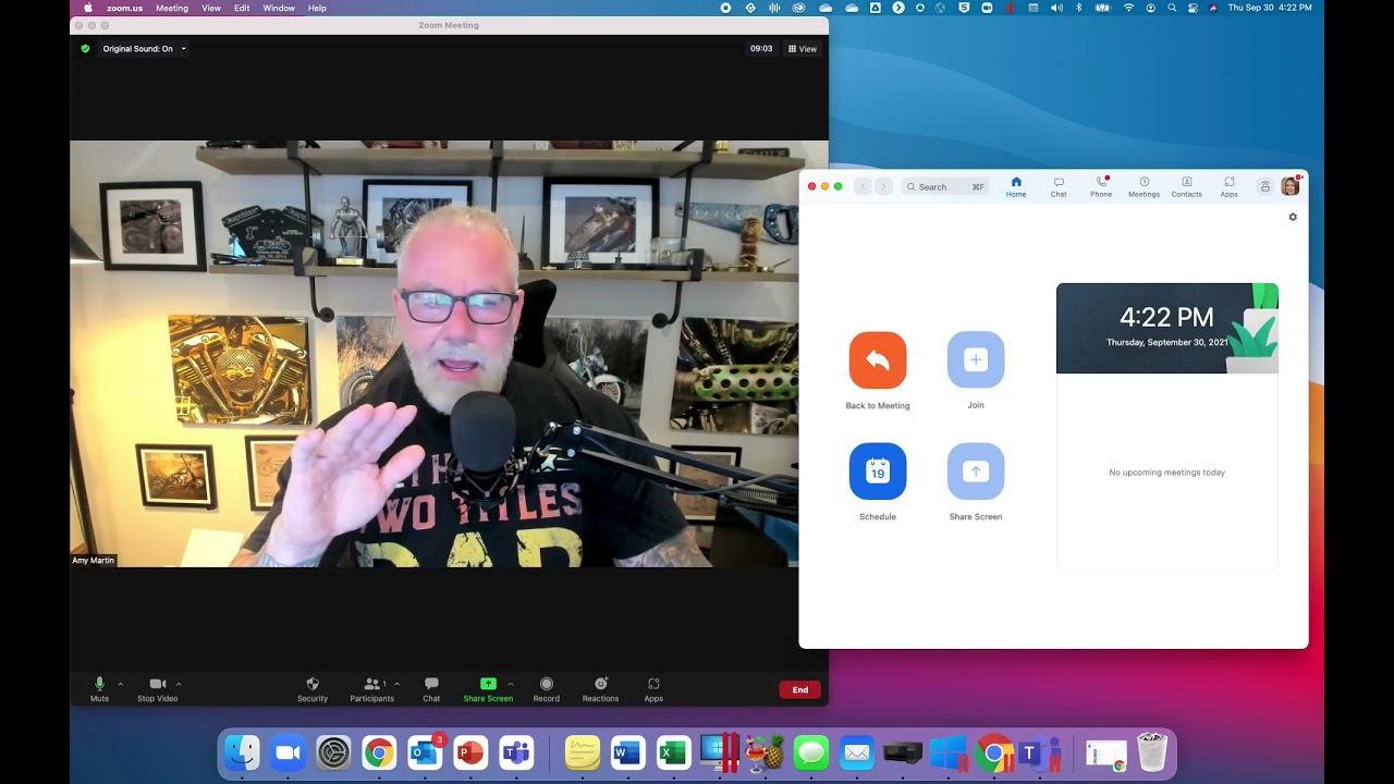 High Fidelity Sound during a Zoom Meeting