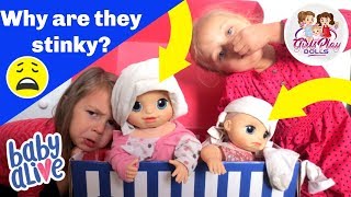 Baby Alive Foster Care Real As Can Be Twins Dressed In Rags?