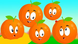 Five Little Oranges, Counting Songs and Preschool Rhymes for Children