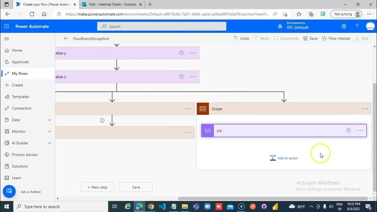 Lesson54- Parallel Branch - Exception in Each Branch- Power Automate ...