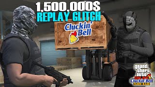 *1,500,000$* SOLO Money Guide, Replay Glitch, Wall Glitch Cluckin' Bell Heist GTA Online Update