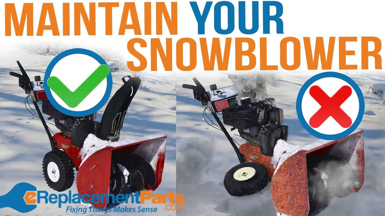 6 Quick Tips for Maintaining Your Snowblower | eReplacementParts.com ...