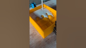 Creating a plaster mold from a 3d print for casting porcelain #pottery #moldmaking #3dprinting