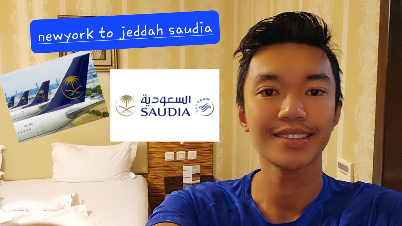 Saudia / JFK newyork to Jeddah / Pinoy Vlog / Saudi Airline / YouTube