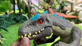 BEST of Jurassic World Collection:T-REX, I-REX, Allosaurus, Sinoceratops, Triceratops, Pyroraptor