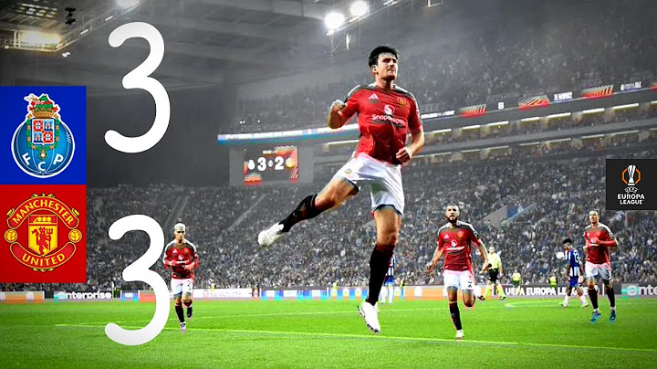 Porto 3-3 Manchester United || UEFA Europa league
