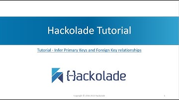 How-To: Infer PKs and FKs