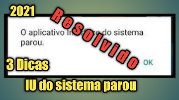 A interface do sistema parou (resolvido)