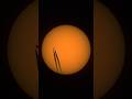 The sun with my Seestar s30! #telescope #space #astrophotography #sun #sunspots #cool #airplane