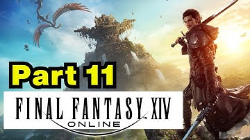 Final Fantasy XIV Online LIVE – Part 11 | Unlocking Paladin Job! ⚔️ Gladiator to Paladin Upgrade | F
