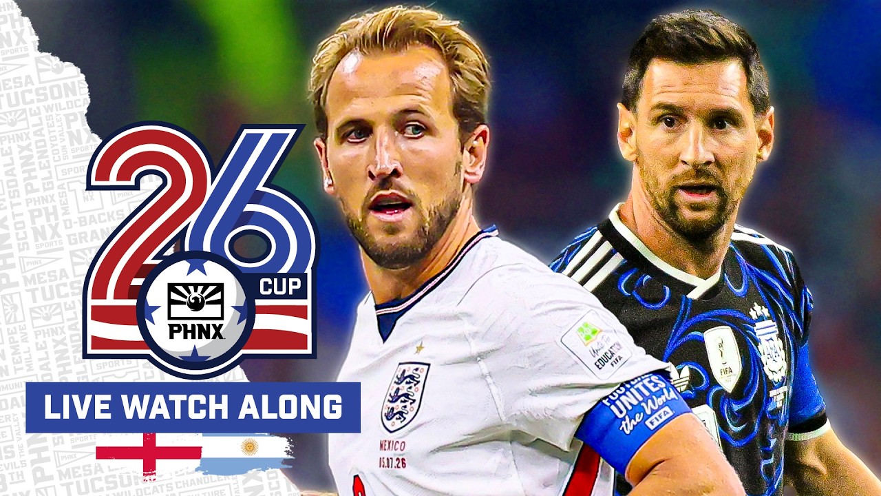 England vs. Argentina Semifinal LIVE Watchalong | FIFA World Cup 2026